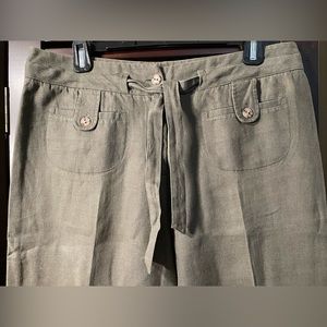 Charter Club Linen Pants size 10
